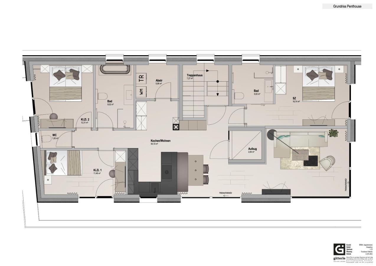 Sima-Apartments Langenfeld Bagian luar foto