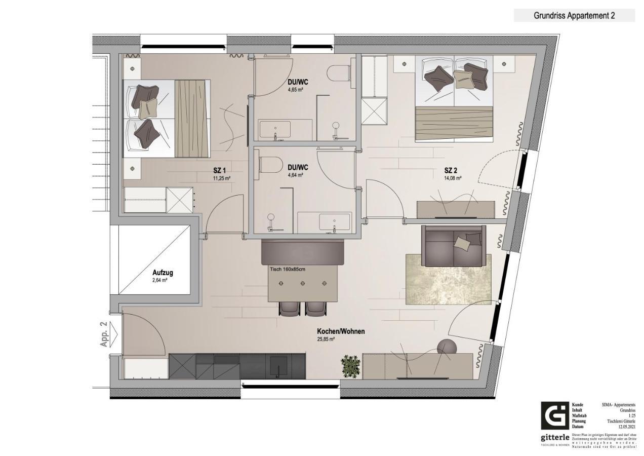 Sima-Apartments Langenfeld Bagian luar foto